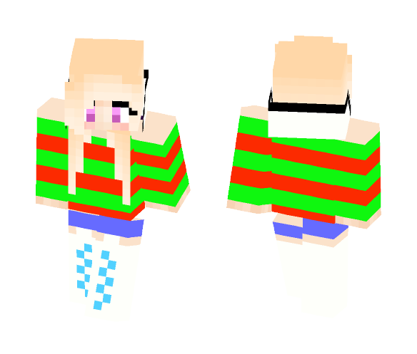 Witch in Her Christmas Outfit - Christmas Minecraft Skins - image 1