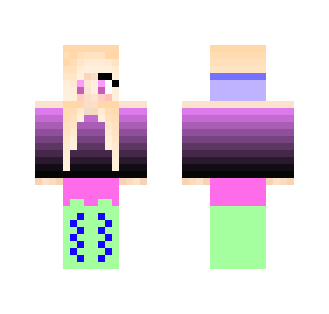 Witch in her Birthday Outfir - Female Minecraft Skins - image 2