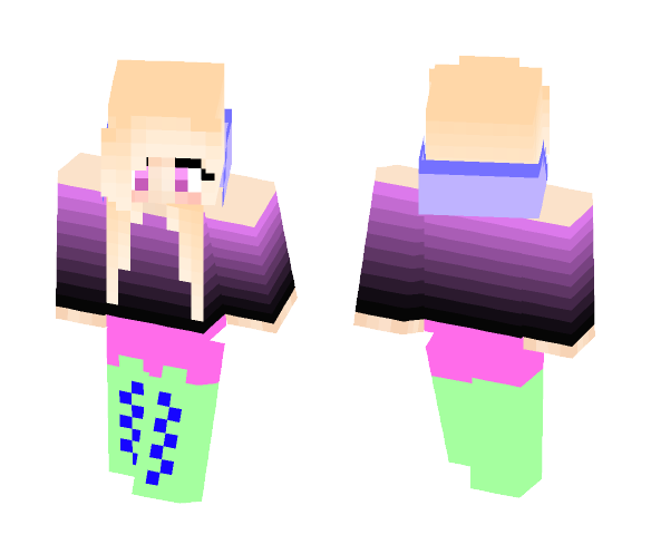 Witch in her Birthday Outfir - Female Minecraft Skins - image 1