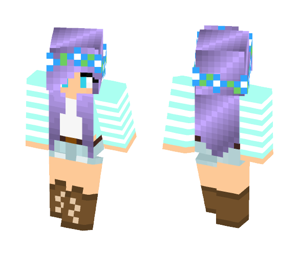 New Version of Little Kelly - Female Minecraft Skins - image 1