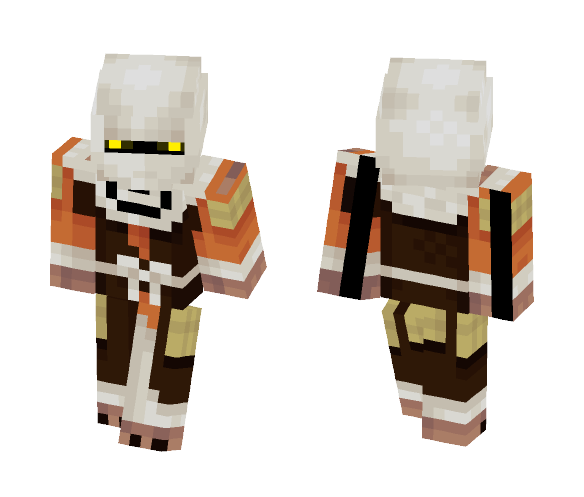 Warrior Monk - Male Minecraft Skins - image 1