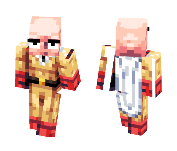 Saitama - Male Minecraft Skins - image 1