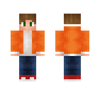 Orange Jacket - Male Minecraft Skins - image 2