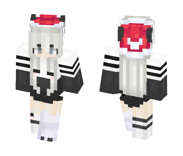 Snow Cute Christmas Girl - Christmas Minecraft Skins - image 1