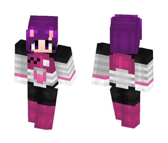 Margo dressed up as Mettaton - Female Minecraft Skins - image 1