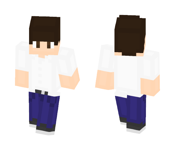 Totes Not Me IRL - Just A Teen - Male Minecraft Skins - image 1