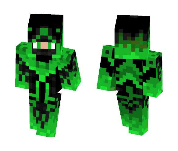 Neon Blaze - Male Minecraft Skins - image 1