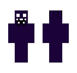 Purple Shadow Bonnie - Male Minecraft Skins - image 2