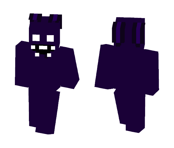 Purple Shadow Bonnie - Male Minecraft Skins - image 1