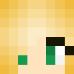 Baby Girl- Blonde Green Eyes - Baby Minecraft Skins - image 3