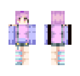 OC- Lavie (Lavender) - Female Minecraft Skins - image 2