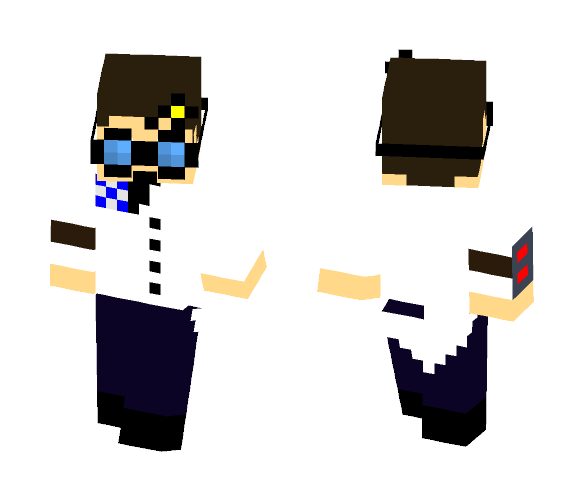 Professor Ender - Male Minecraft Skins - image 1