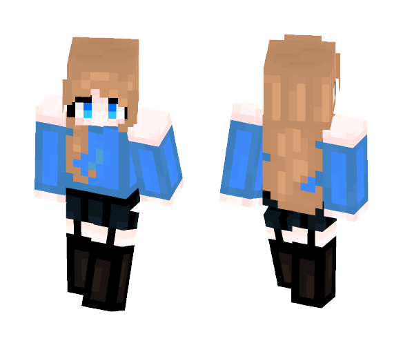 Girl2 -1 qwq - Female Minecraft Skins - image 1