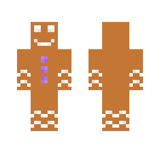 Gingerbread man - Male Minecraft Skins - image 2