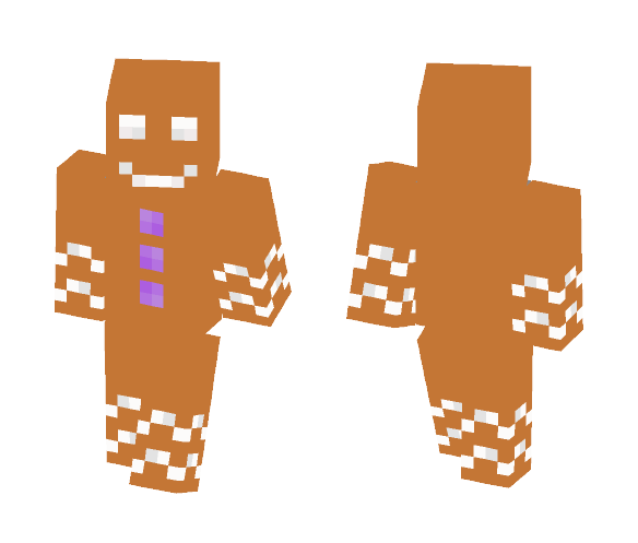 Gingerbread man - Male Minecraft Skins - image 1