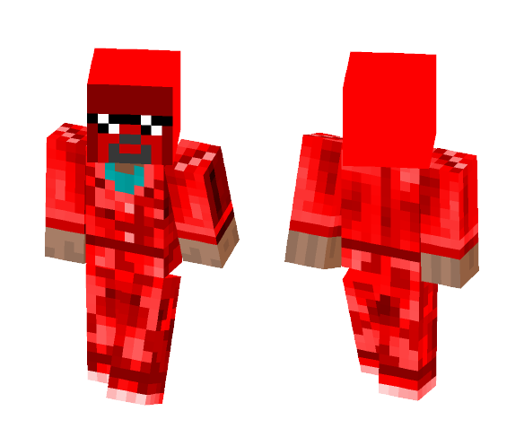 MLG Red Guy - Male Minecraft Skins - image 1
