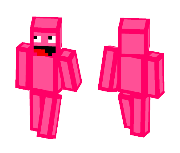 Derpy Pink Thing - Male Minecraft Skins - image 1