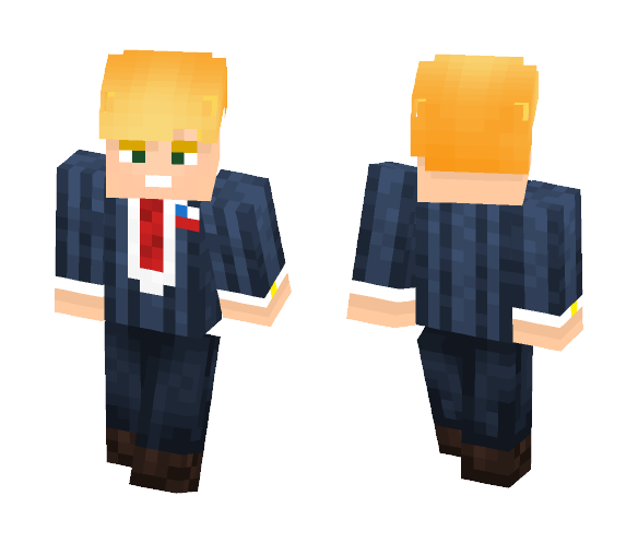 D. Trump - Male Minecraft Skins - image 1