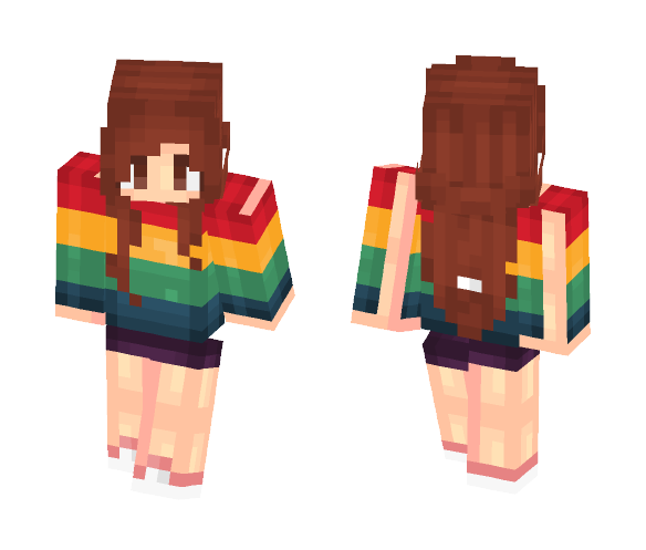 The Living Rainbow - Female Minecraft Skins - image 1