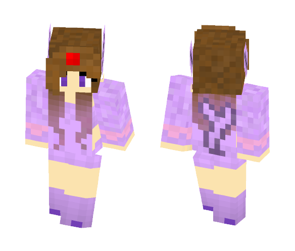Espeon Skin - Female Minecraft Skins - image 1