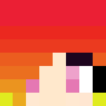 Rainbow Sock Girl w Bow - Girl Minecraft Skins - image 3