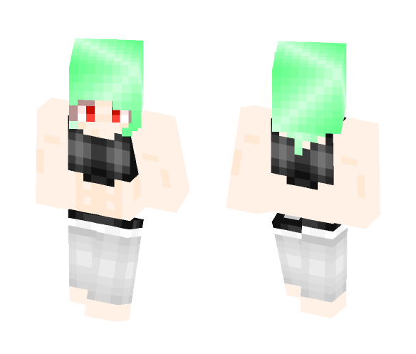 Healthy Greens - Female Minecraft Skins - image 1