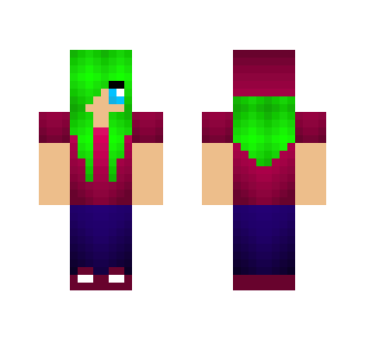 Lime Green - Female Minecraft Skins - image 2