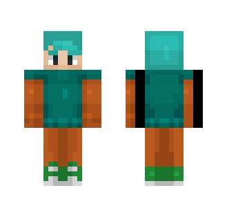 aqua ;-; - Male Minecraft Skins - image 2