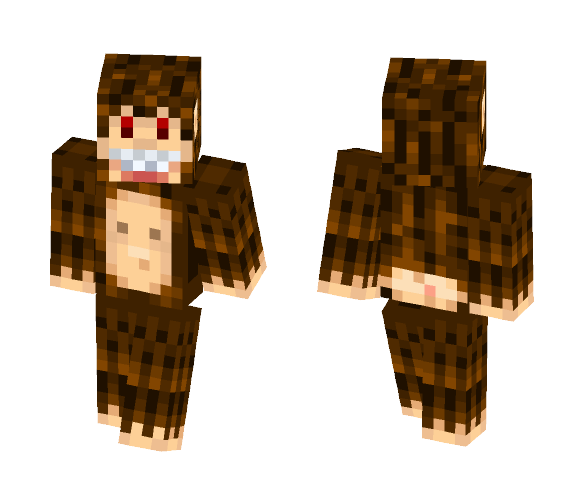 Evil Monkey - Interchangeable Minecraft Skins - image 1
