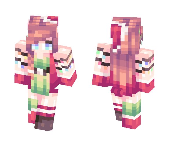 Deck the Halls - Female Minecraft Skins - image 1