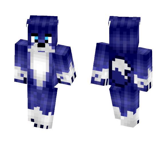 Kyle the blue wolf - Other Minecraft Skins - image 1