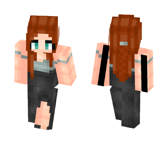 Ginger [ Dress ] - Female Minecraft Skins - image 1