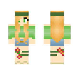 Blonde Nature/Hippy Girl - Girl Minecraft Skins - image 2