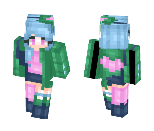 Pondering - Female Minecraft Skins - image 1