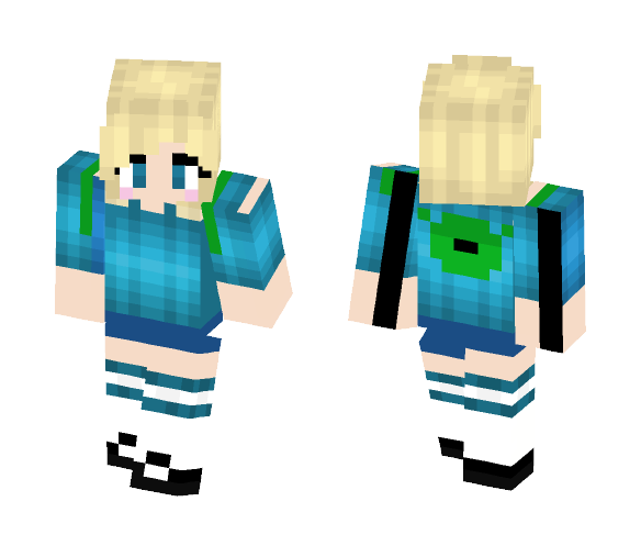 Fionna~From Adventure Time - Female Minecraft Skins - image 1