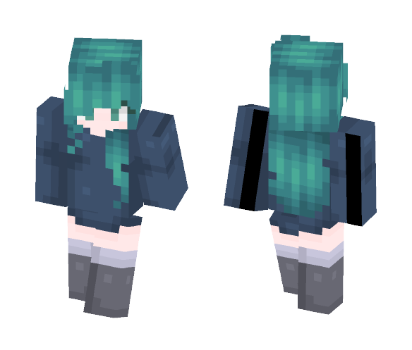 Blueness •~• - Female Minecraft Skins - image 1