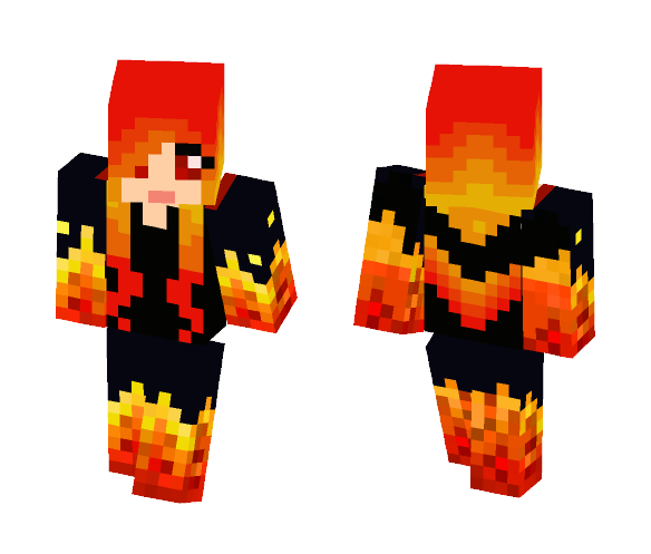 burns - Female Minecraft Skins - image 1