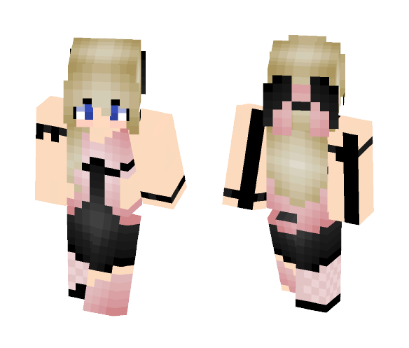 Pink Glitter - Gift for AngelCookie - Female Minecraft Skins - image 1