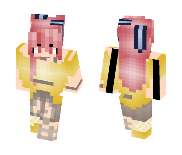 Sunny glows - Female Minecraft Skins - image 1