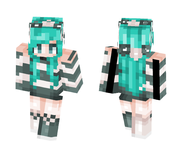 Emerald Moon - Female Minecraft Skins - image 1