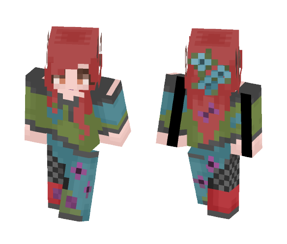 Red Haired Beauty // Contest Entry - Female Minecraft Skins - image 1