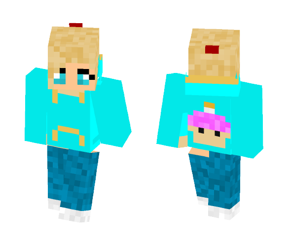 vanilla cupcake - Female Minecraft Skins - image 1