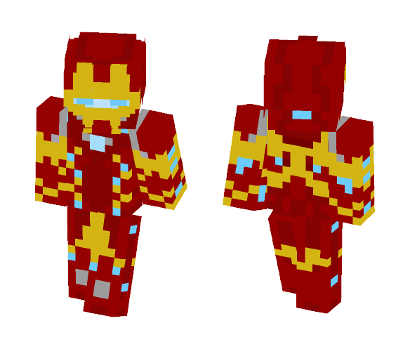 Ironman (Mark 46) (Tony) (Marvel) - Comics Minecraft Skins - image 1