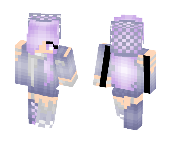 Purple Feelings - Female Minecraft Skins - image 1