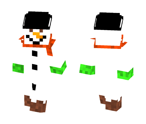 MC_Snowman - Male Minecraft Skins - image 1
