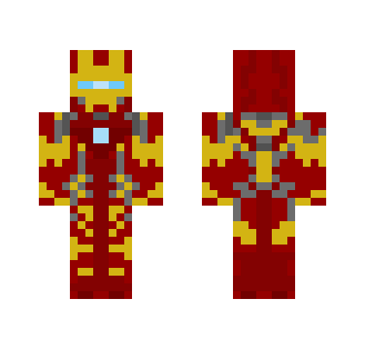 Ironman (Mark 43) (Tony) (Marvel) - Comics Minecraft Skins - image 2