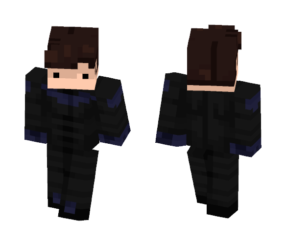 Unmasked Nightwing - Male Minecraft Skins - image 1