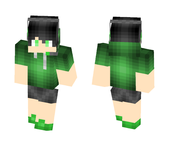 Green boi skin - Male Minecraft Skins - image 1