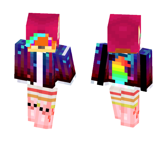 Prism the Fox - Female Minecraft Skins - image 1