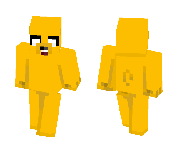 Jake The Dog - Adventure Time - Dog Minecraft Skins - image 1
